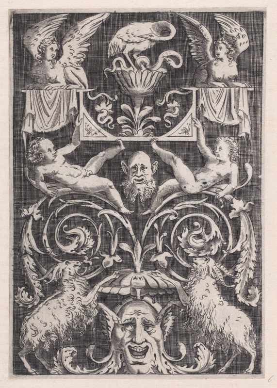 Ornamental Panel, ca. 1514-36.