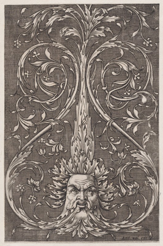 Ornamental Panel, ca. 1514-36.