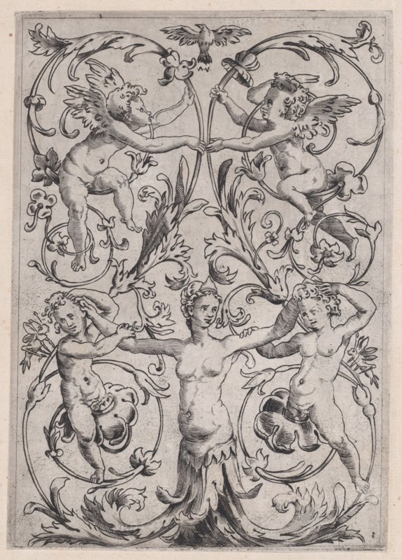 Ornamental Panel, ca. 1514-36.