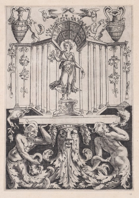 Ornamental Panel, ca. 1514-36.