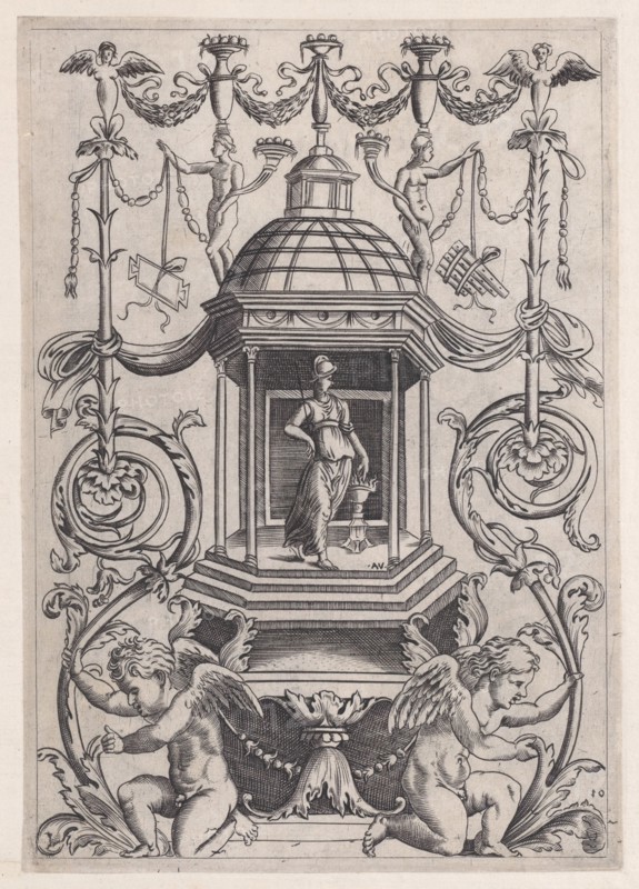 Ornamental Panel, ca. 1514-36.