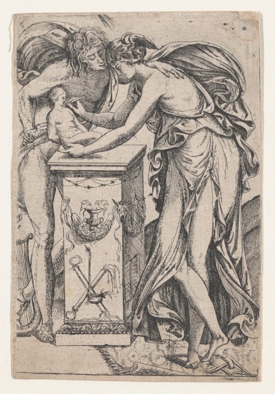 Apollo and the Spirit of Sculpture, 1607-61.