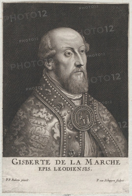 Portrait of Gisbert de la Marche, Bishop of Liège, ca. 1645-55.