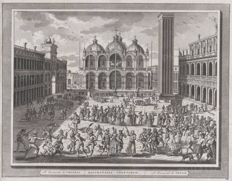 The Carnival of Venice, from: Thesaurus Antiquitatum et Historiarum Italiae, vol. IX, 1722.