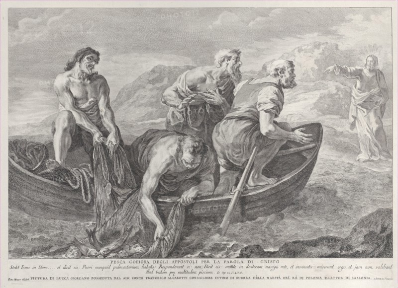[The calling of Sts Peter and Andrew], 1730-50.