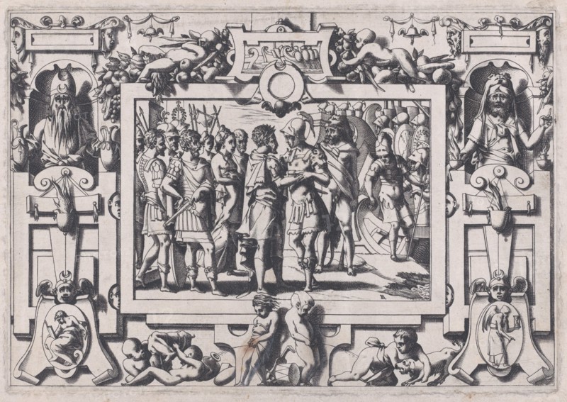 Jason Arrives at Colchis (Enfin parvint jusqu'en Colchis Jason...), 1563.