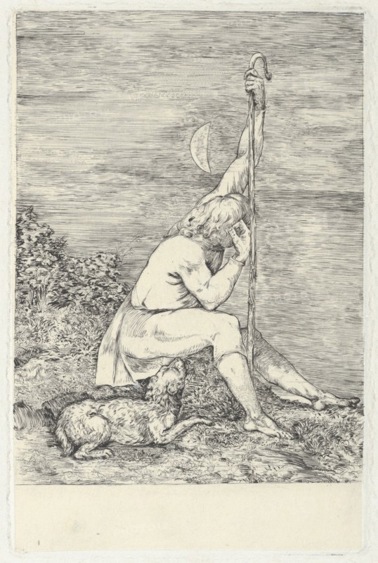 The Shepherd, 1828.