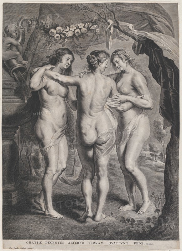 The Three Graces, ca. 1630-74.