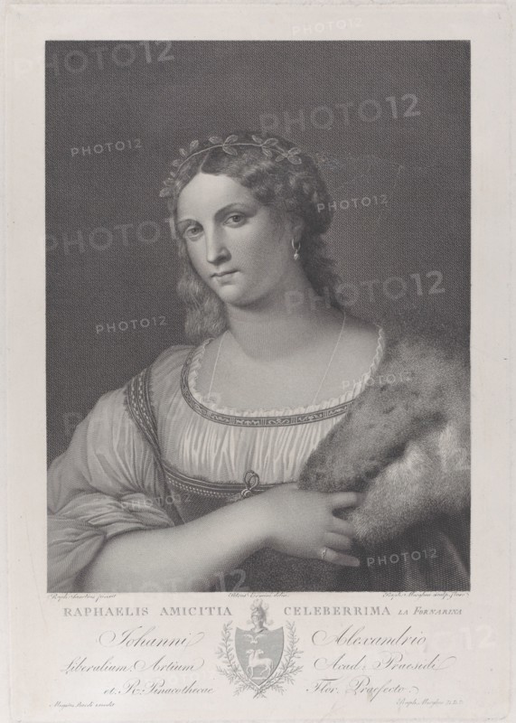 La Fornarina, 1814.