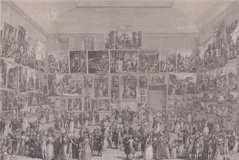 Exposition au Salon du Louvre en 1787, 1787.
