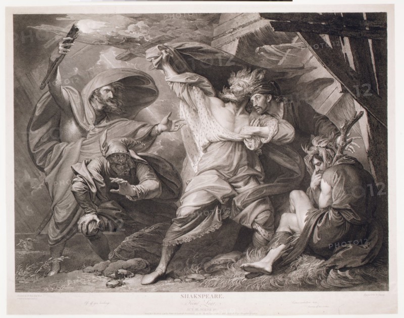 Off, off, you lendings - Come unbutton here (Shakespeare, King Lear, Act 3, Scene 4), 1793.