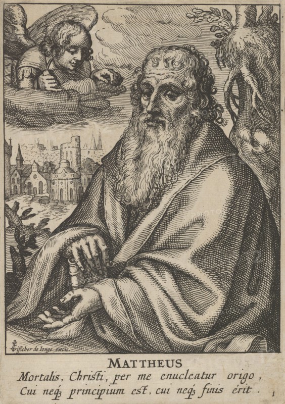 Matthew, from The Four Evangelists, 1610-20.
