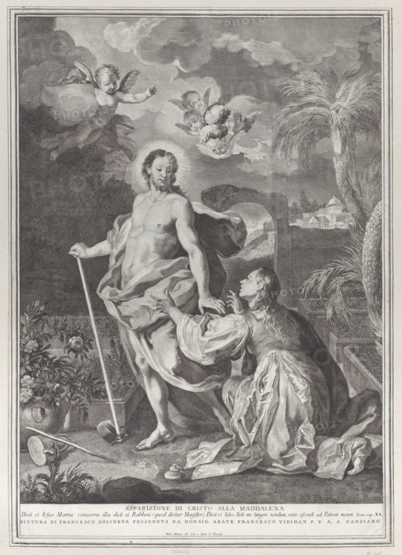 Noli me tangere, 1730-39.