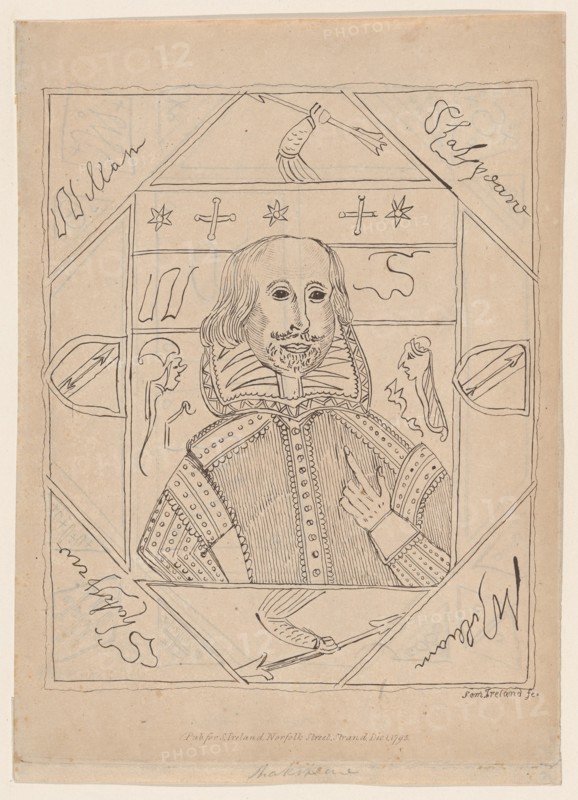 William Shakespeare, 1795.