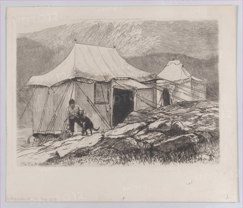 The Tents (from "The Portfolio"), 1880.