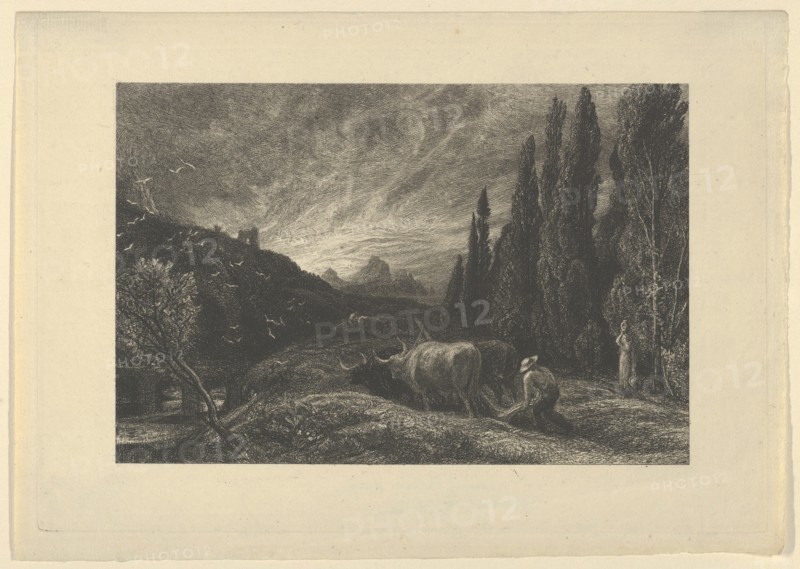 The Early Ploughman, or The Morning Spread Upon the Mountains, before 1861.