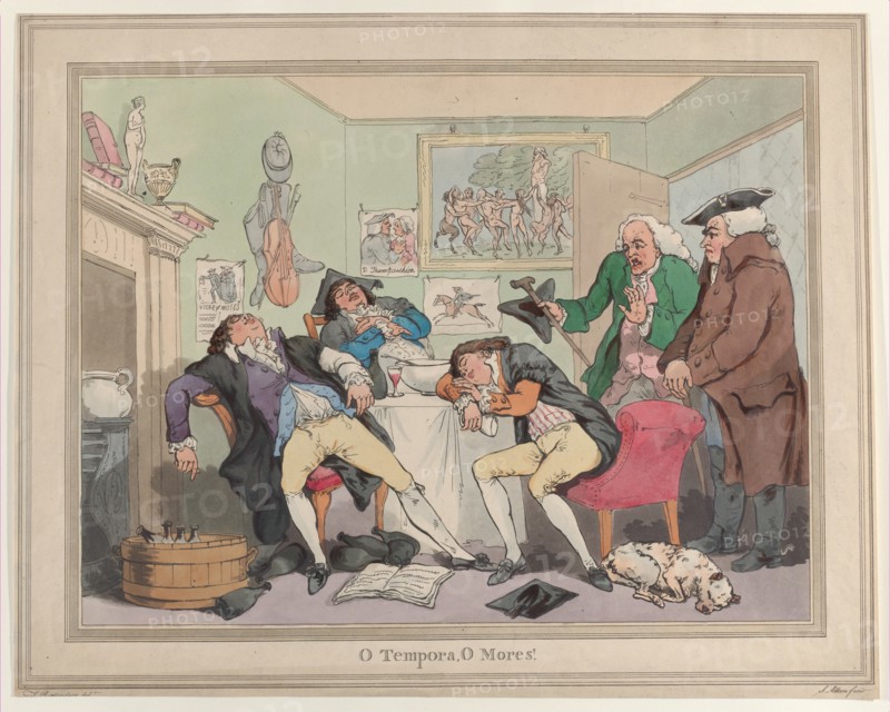 O Tempora, O Mores!, December 1799.