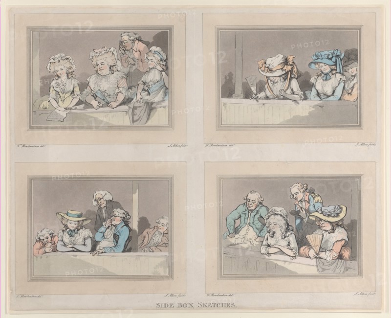 Side Box Sketches, June 5, 1786.