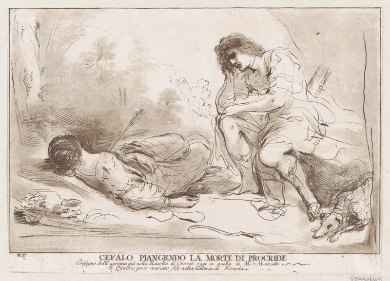 Cephalus and Procris, 1764-98.