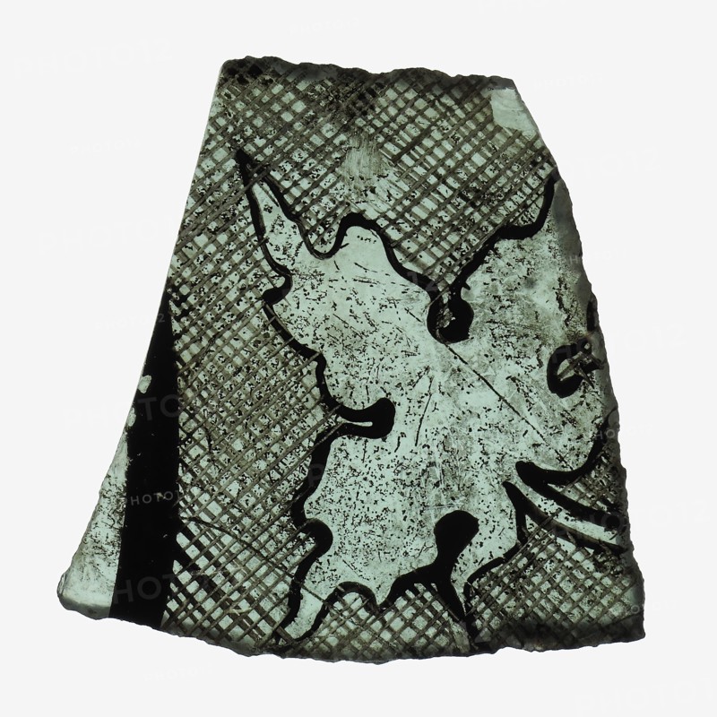 Glass Fragment, British, 14th century.