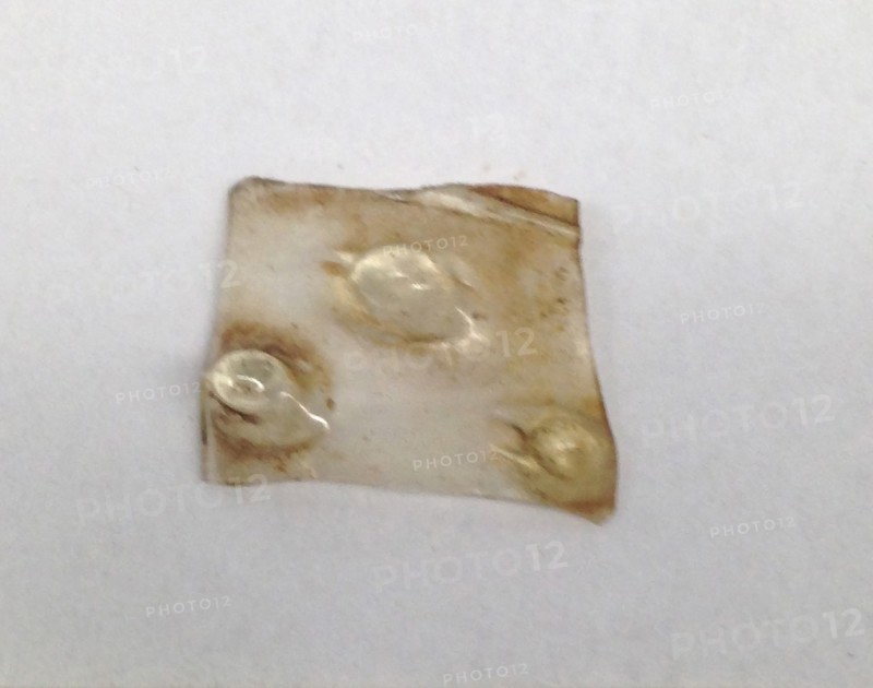 Glass Fragment, Crusader, 13th century.