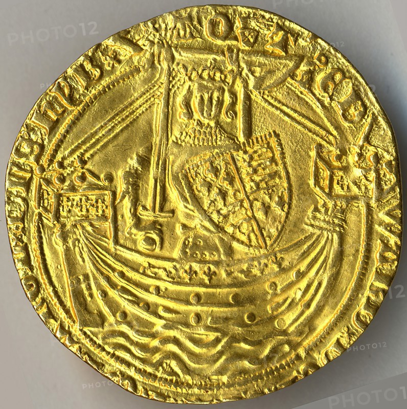 Noble of Edward III (r. 1327-77) , British, 1361-69.