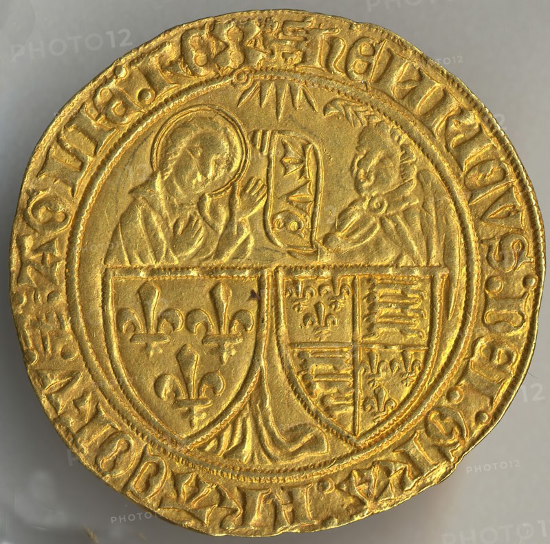Quarter Noble of Henry VI (1422-61), British, 15th century.