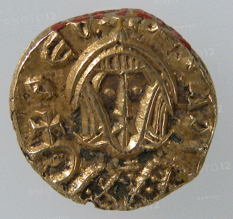 Gold Tremissis of Theophilos, Byzantine, 831-842.