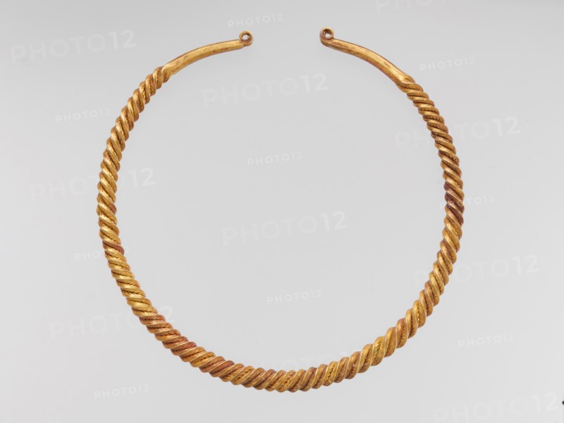 Gold Neck Ring, Celtic, 6th-4th century B.C.