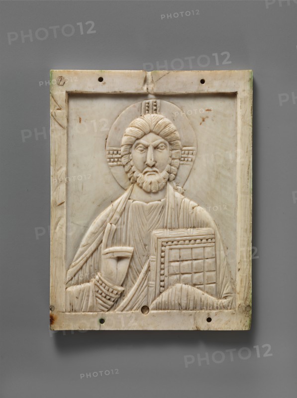 Icon with Christ Pantokrator, Byzantine, 11th-12th century.