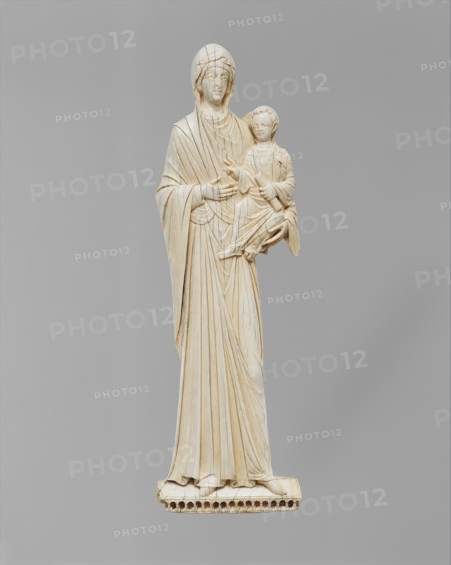 Icon with the Virgin and Child, Byzantine, mid-10th-mid-11th century.