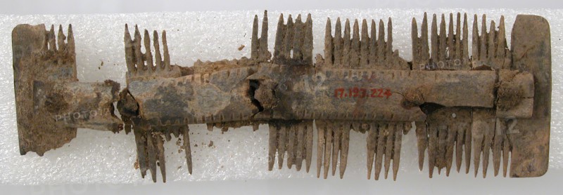 Double-Sided Comb, Frankish, 7th century.