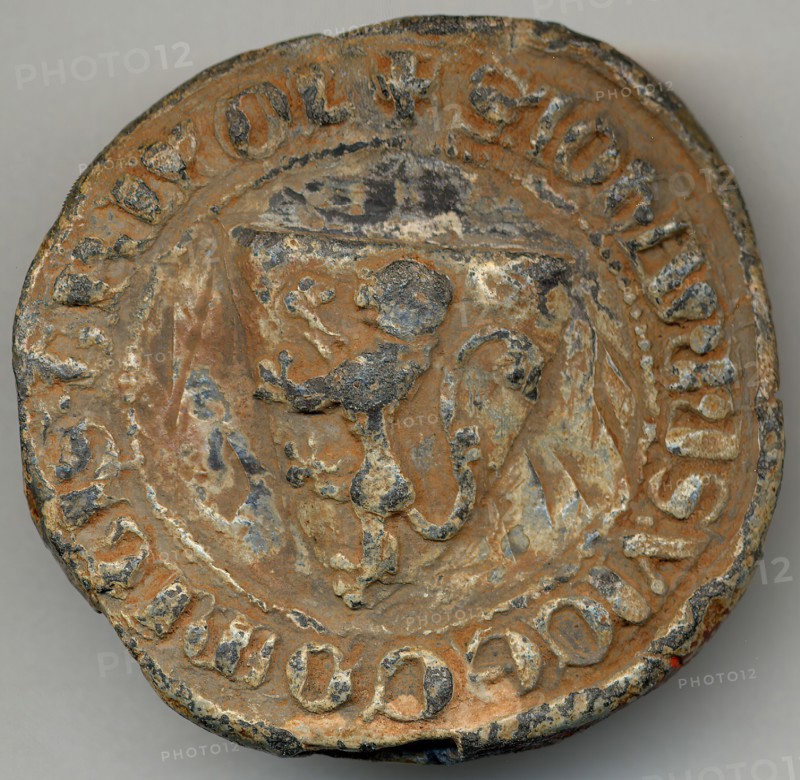 Bulla of Jean, Vicomte de Tripoli, Frankish, ca. 1175.