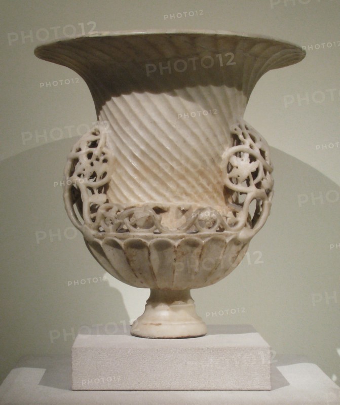 Marble Urn, Byzantine, ca. 400.