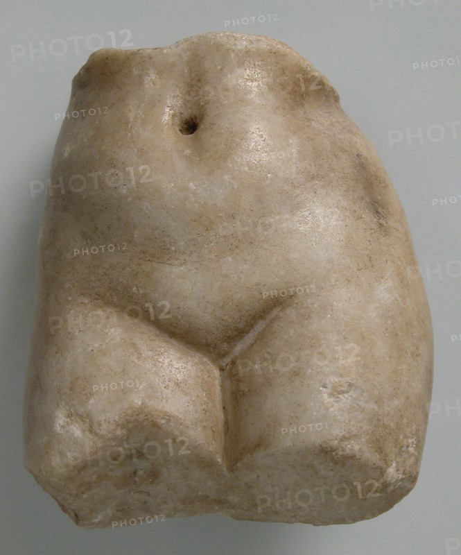 Fragment of a Female Figure, Coptic, 4th-7th century.