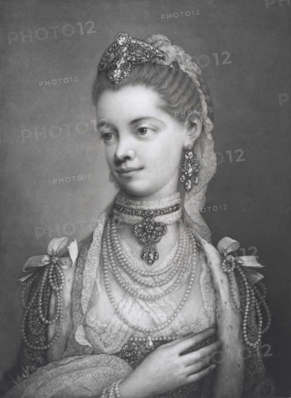 Her Most Excellent Majesty Charlotte, Queen of Great Britain, 1762.