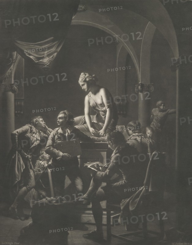 An Academy by Lamplight, February 20, 1772.