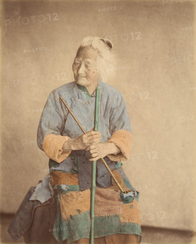 Vielle mendiant, 1870s.
