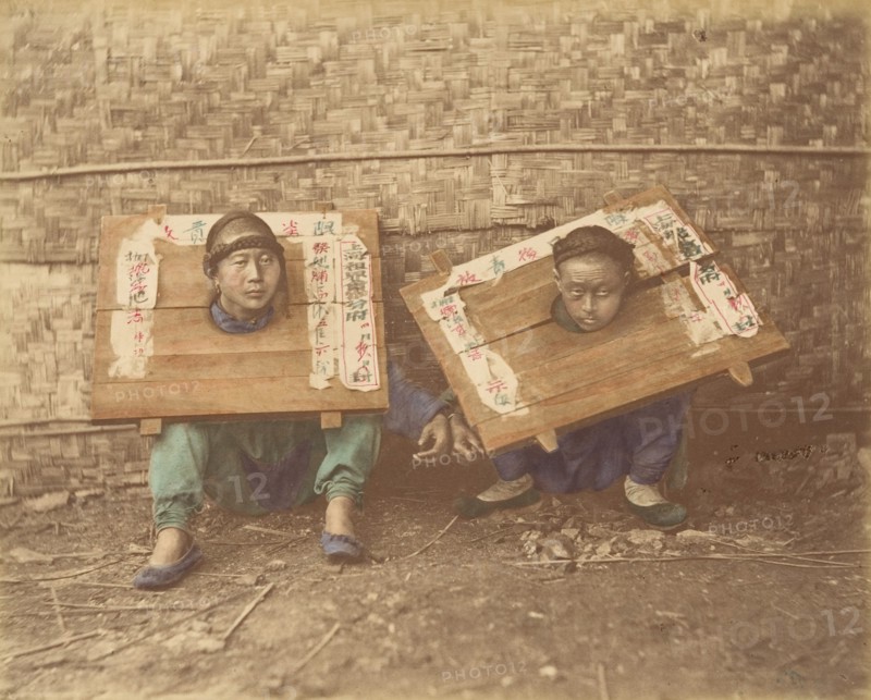 Prisoniers, 1870s.