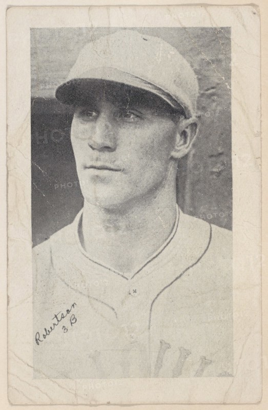 Robertson, 3 B, from Baseball strip cards (W575-2), ca. 1921-22.