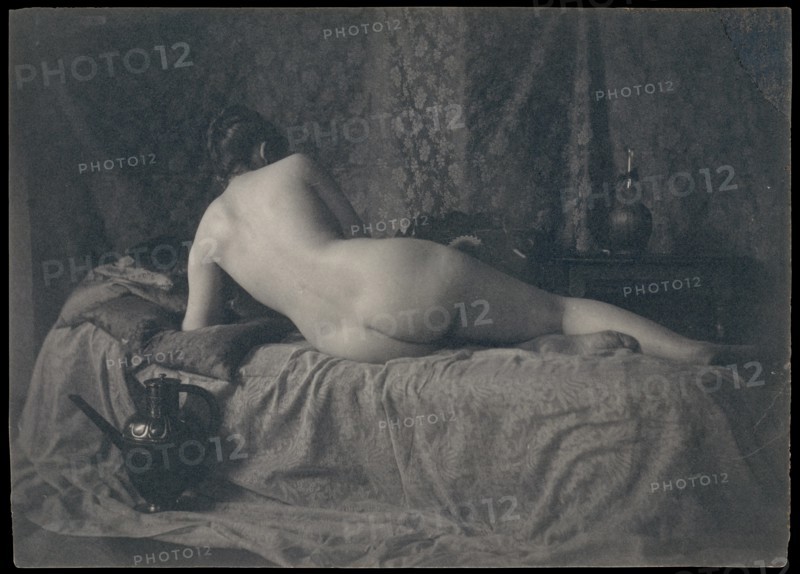 [Female Nude from the Back], 1870s.