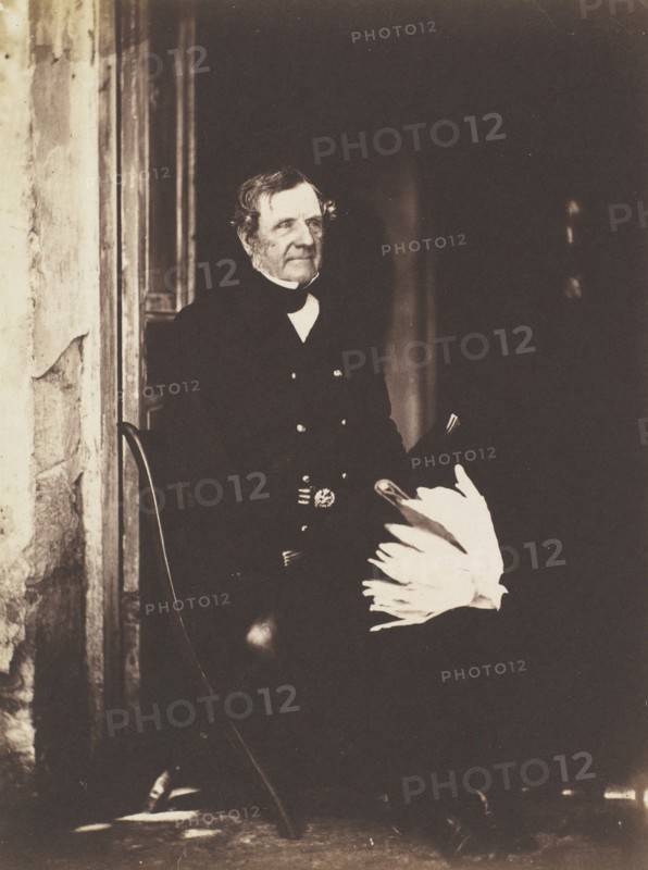 Field Marshall Lord Raglan, Crimea, 1855.