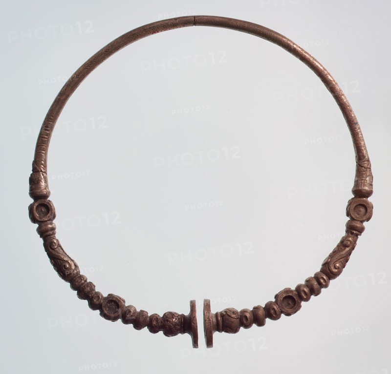 Silver Neck Ring, Celtic, 475-400 B.C.