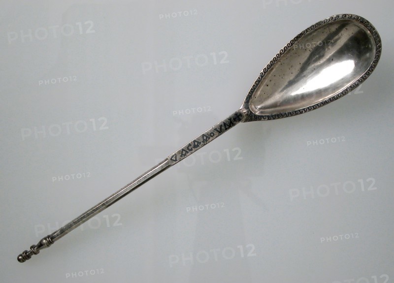 Spoon, Byzantine, 5th-6th century.