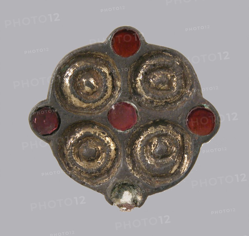 Whorl-Shaped Brooch, Frankish, 6th century.