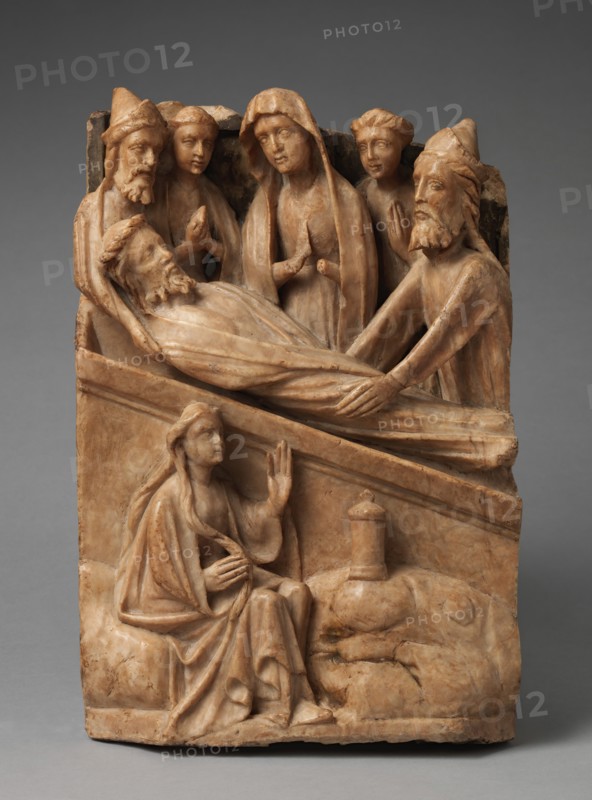 The Entombment, British, 15th century.