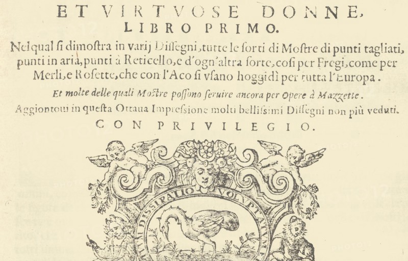 Corona delle Nobili et Virtuose Donne: Libro I-IV, 1601.