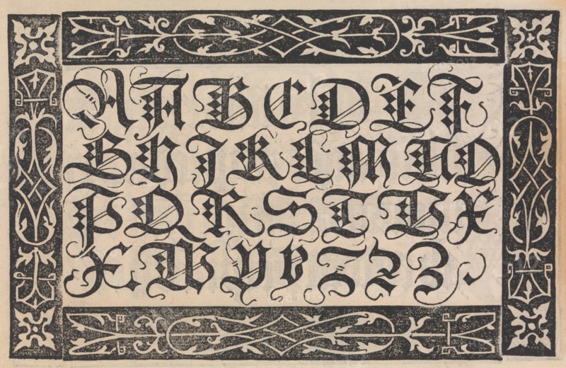 Libellus Valde Doctus Elegans, et Utilis, Multa et Varia Scribendarum (Elegant and Useful Book on the Learned Art of Writing), 1549.
