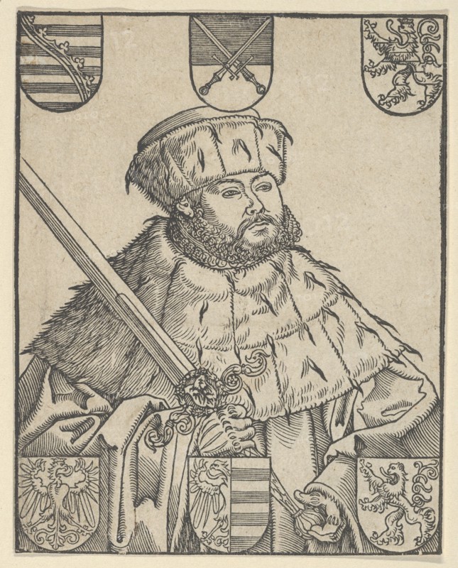 Copy of John Frederic the Magnanimous, in Electoral Robes.