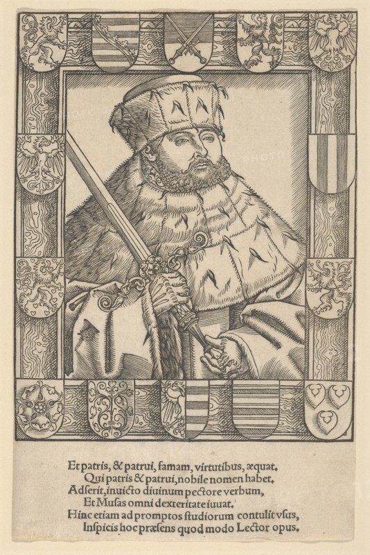 Copy of John Frederic the Magnanimous, in Electoral Robes.